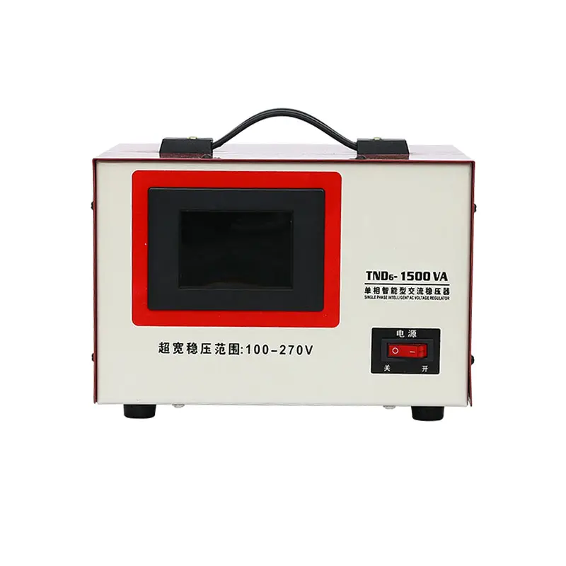 Single-phase intelligent AC voltage stabilizer
