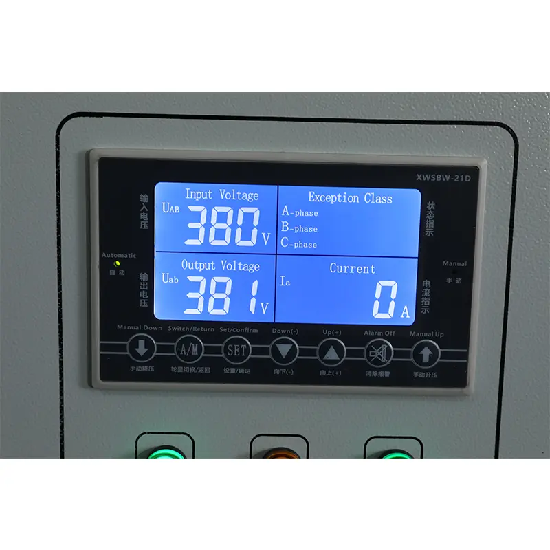 Three-phase fully automatic compensated power voltage stabilizer-200KVA
