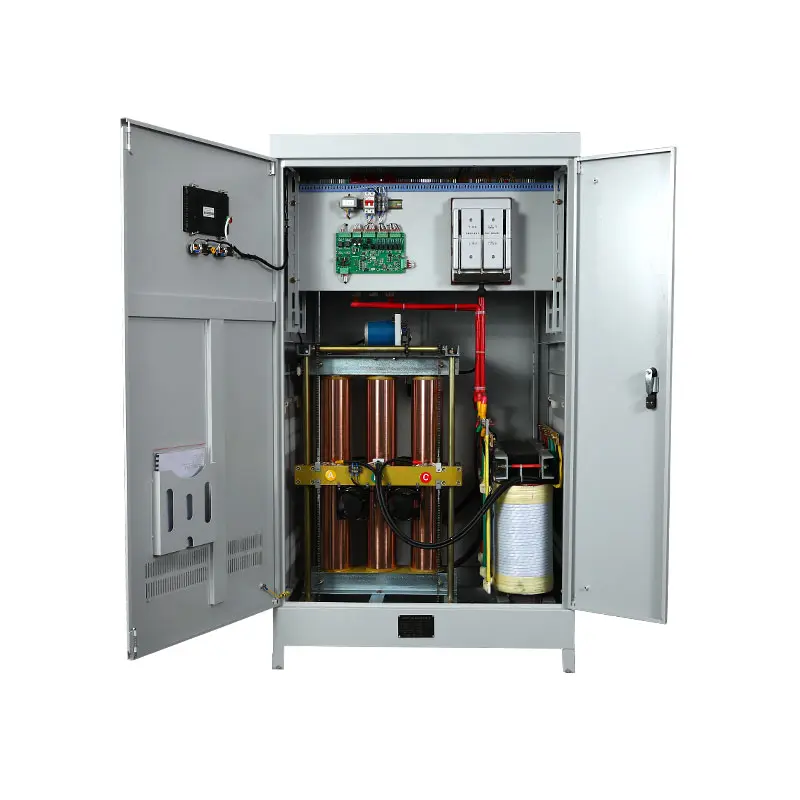 Three-phase fully automatic compensated power voltage stabilizer-350KVA